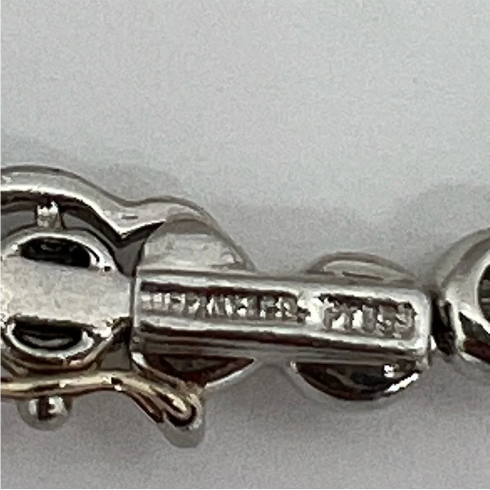Tiffany & Co. Diamond Tennis Necklace in Platinum, '5.50 CTW' - Picture 5 of 11